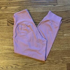Oalka Pink Joggers Cropped Size Extra Small
